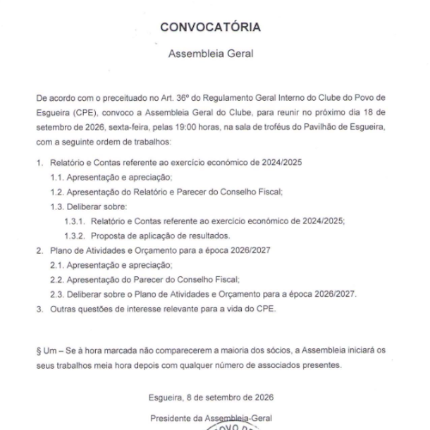Assembleia Geral